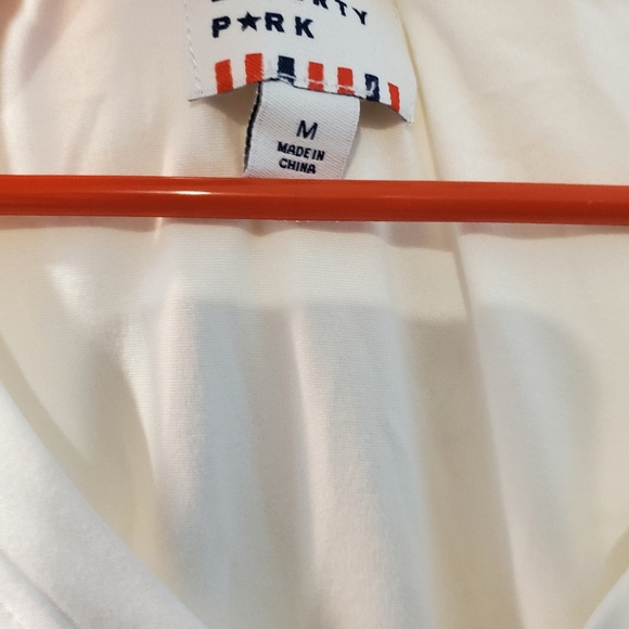 Liberty Park Glitter American Flag Flip Flop top - Picture 5 of 6